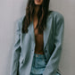Janey Wide Leg Jeans - Light Wash Blue