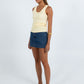 Gemma Tank Top - Lemon