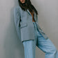 Janey Wide Leg Jeans - Light Wash Blue