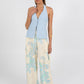 Oden Halter Top - Powder Blue