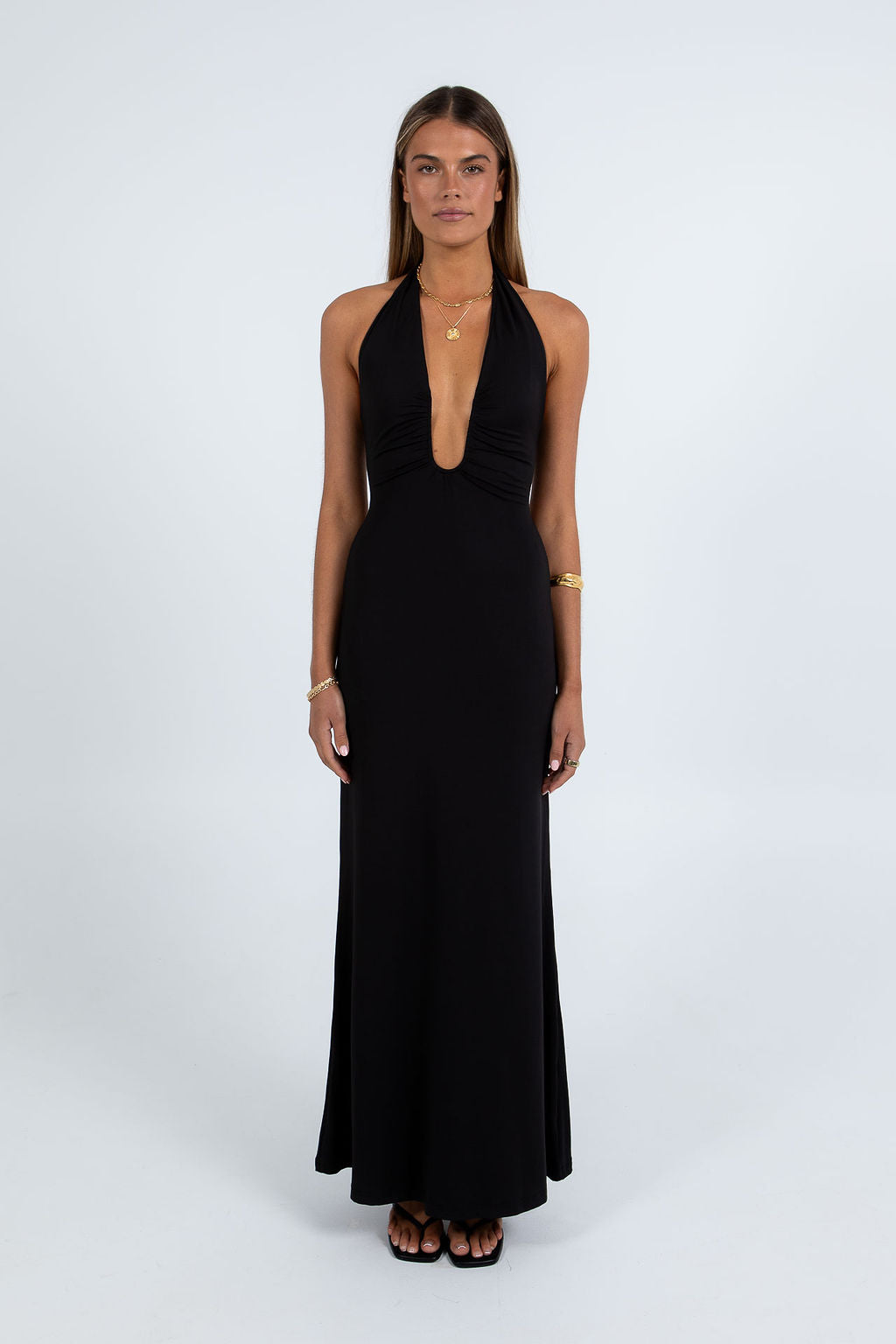 Vanta Maxi Dress - Black