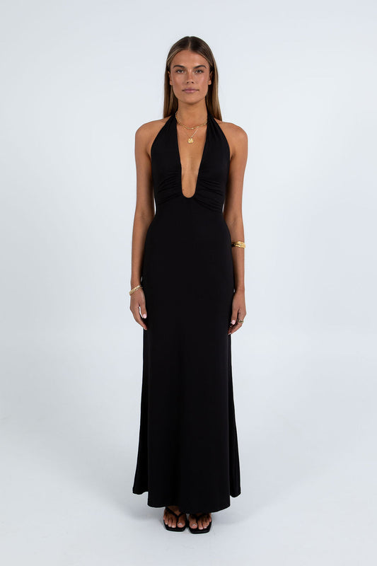 Vanta Maxi Dress - Black