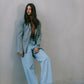 Janey Wide Leg Jeans - Light Wash Blue