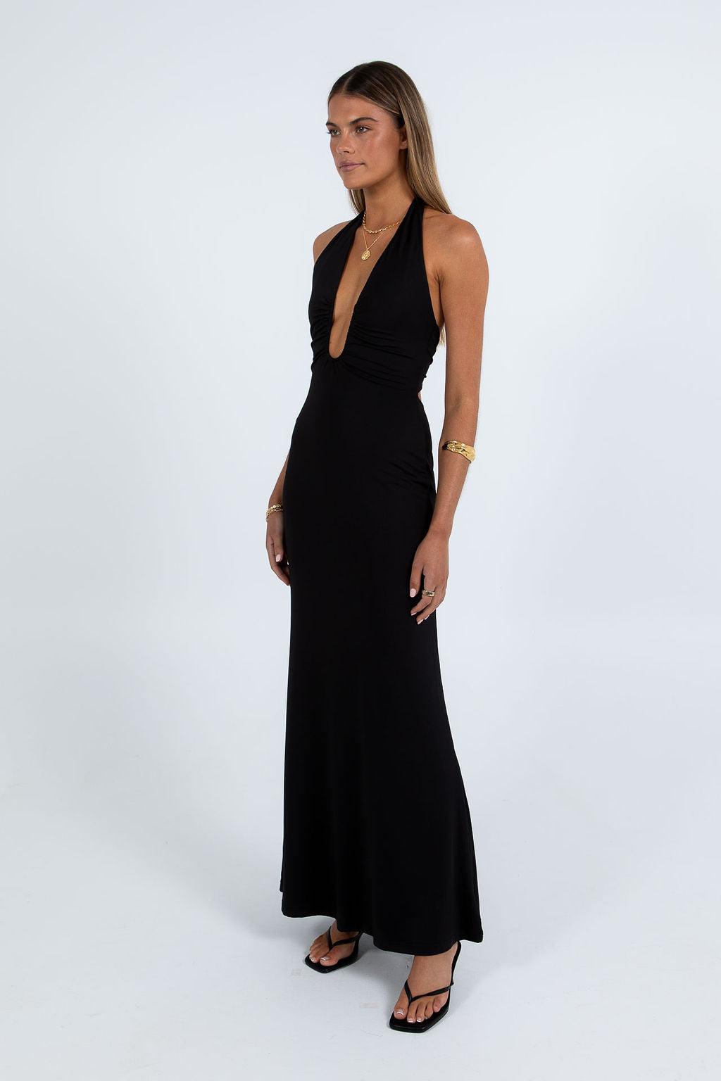 Vanta Maxi Dress - Black