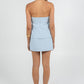 Nellie Mini Skirt - Powder Blue