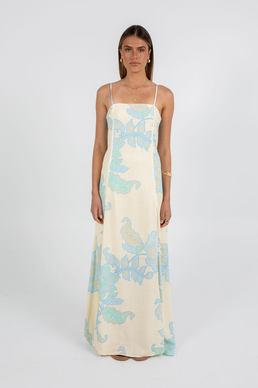 Grazie Maxi Dress - Lunelle Print