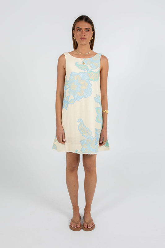 Lenevah Mini Dress - Lunelle Print