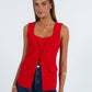 Valli Top - Red