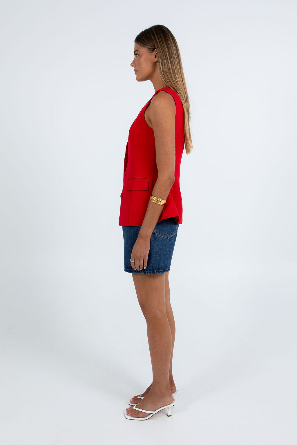 Valli Top - Red