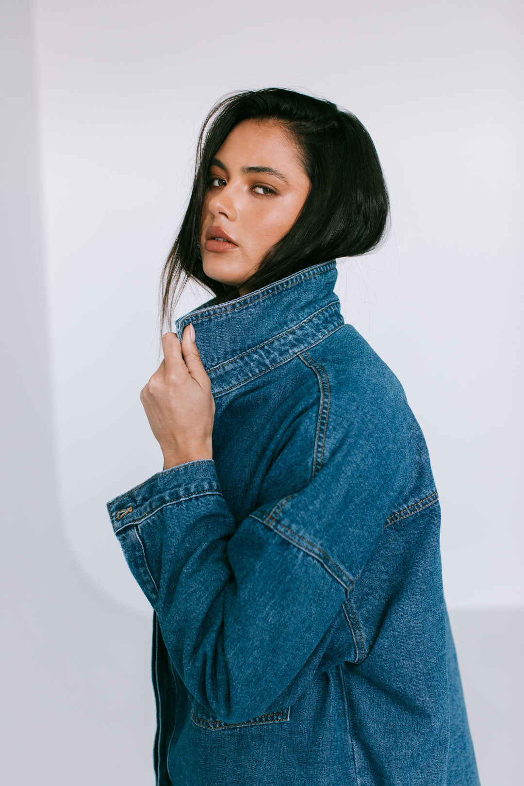 Ilou Denim Shirt Dark Blue Wash