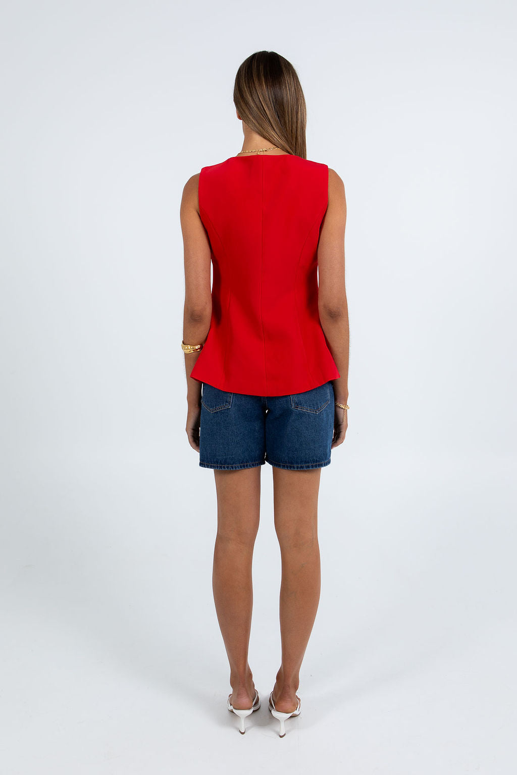 Valli Top - Red