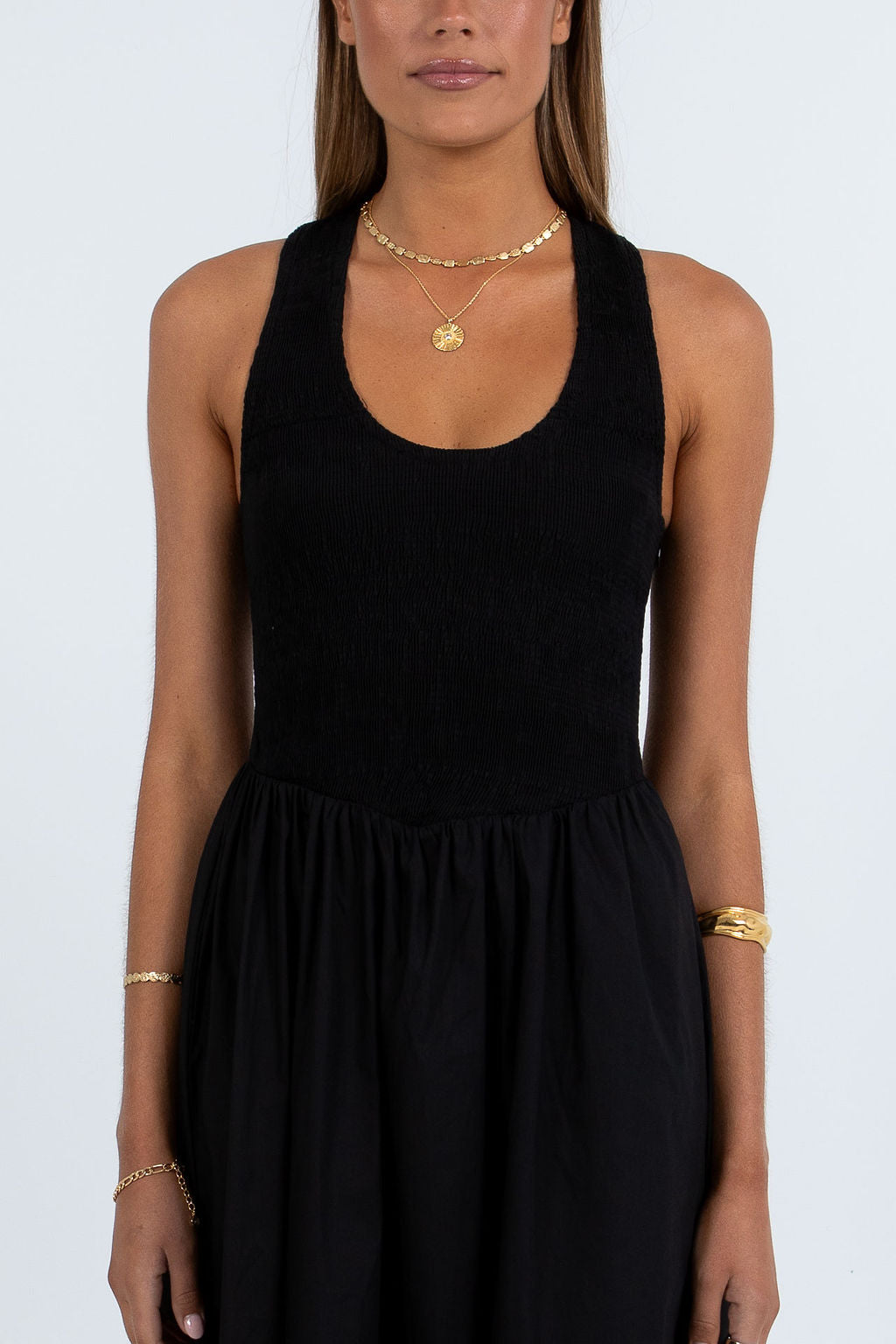 Selene Maxi Dress - Black