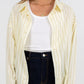 LAUNCHING 28.10 - Dilyn Shirt - Lemon/ Tan Stripe