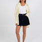 LAUNCHING 28.10 - Dilyn Shirt - Lemon/ Tan Stripe