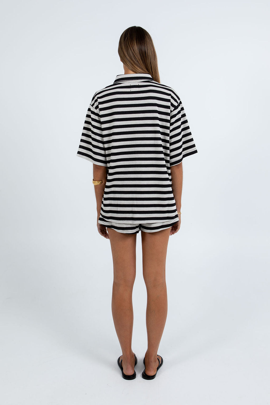 Quinlan Set - Black Stripe