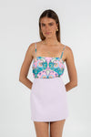 Viola Top - Charm Print