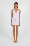 Oden Halter Top - Pastel Lilac
