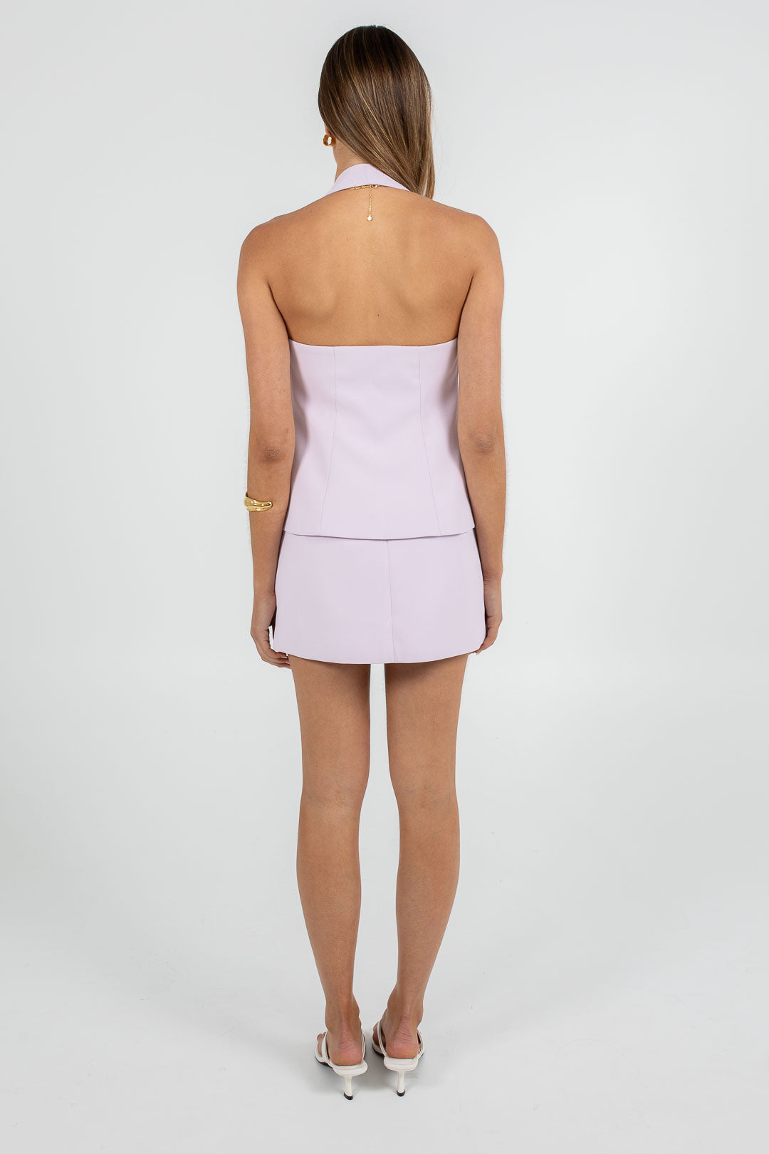 Nellie Mini Skirt - Pastel Lilac