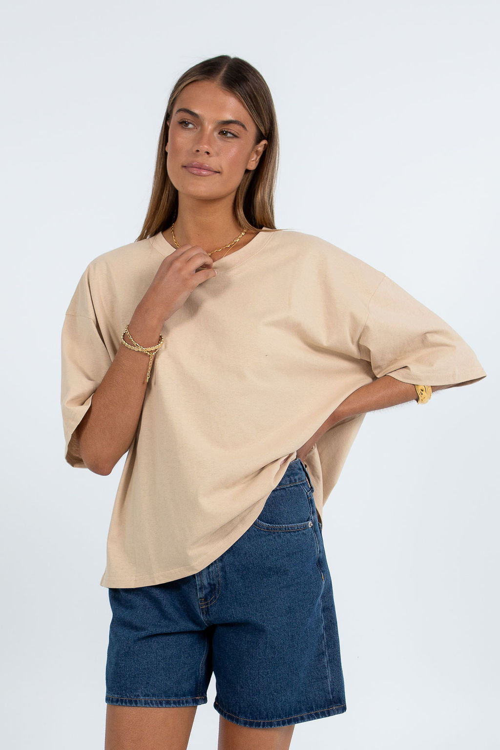 Kell Tee - Beige