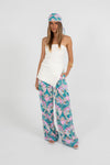 Xyra Scarf Top - Charm Print