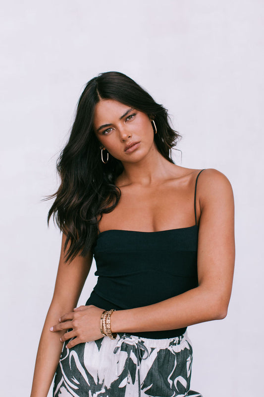 Mabel Bodysuit - Black