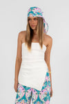 Xyra Scarf Top - Charm Print