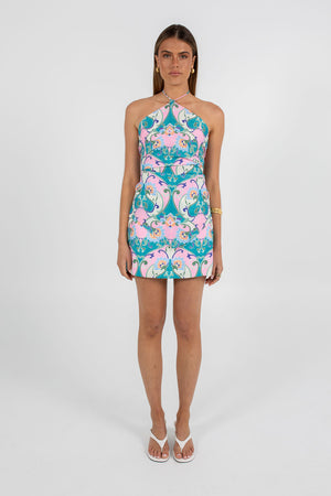 Xyra Scarf Top - Charm Print