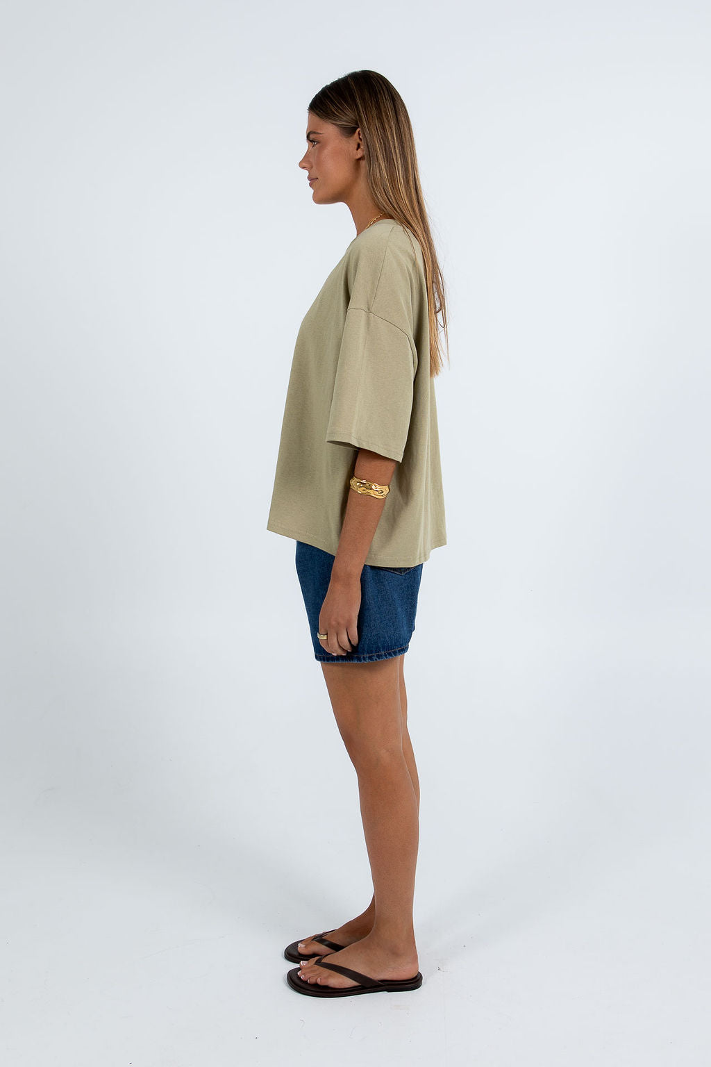 Kell Tee - Soft Khaki