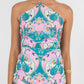 Xyra Scarf Top - Charm Print