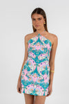 Xyra Scarf Top - Charm Print