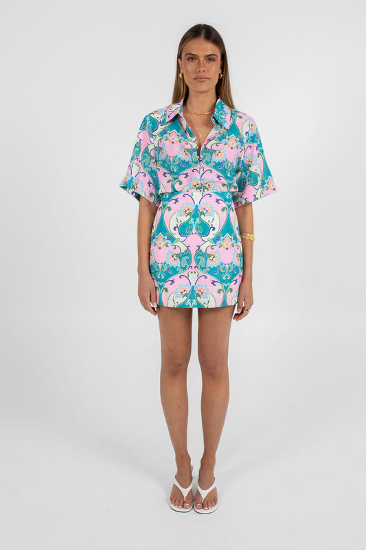 Taman Shirt - Charm Print