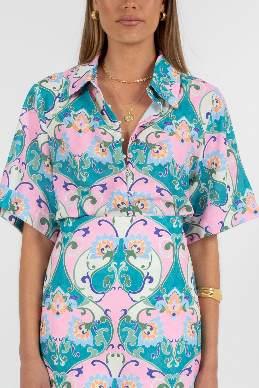 Taman Shirt Charm Print