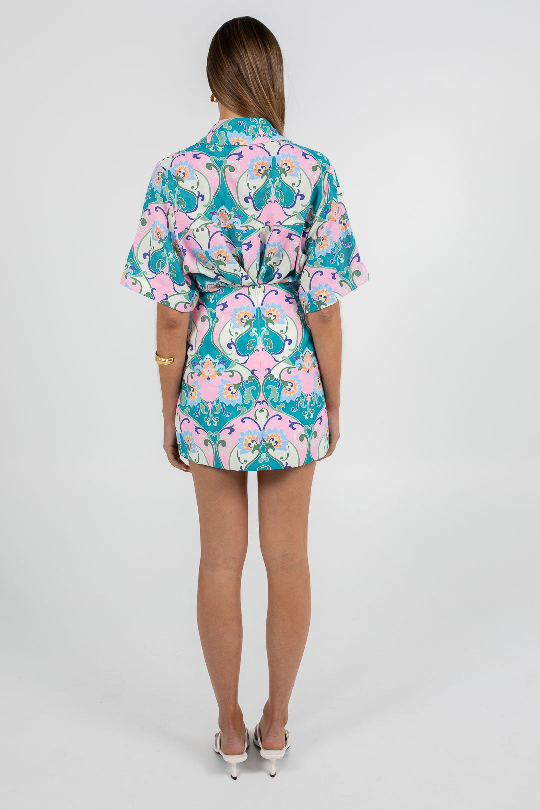Rhodes Skirt Charm Print