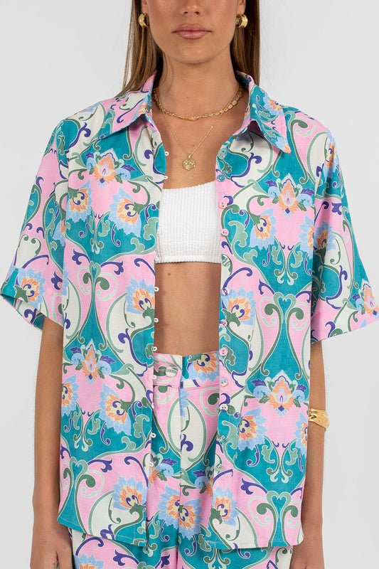 Taman Shirt - Charm Print