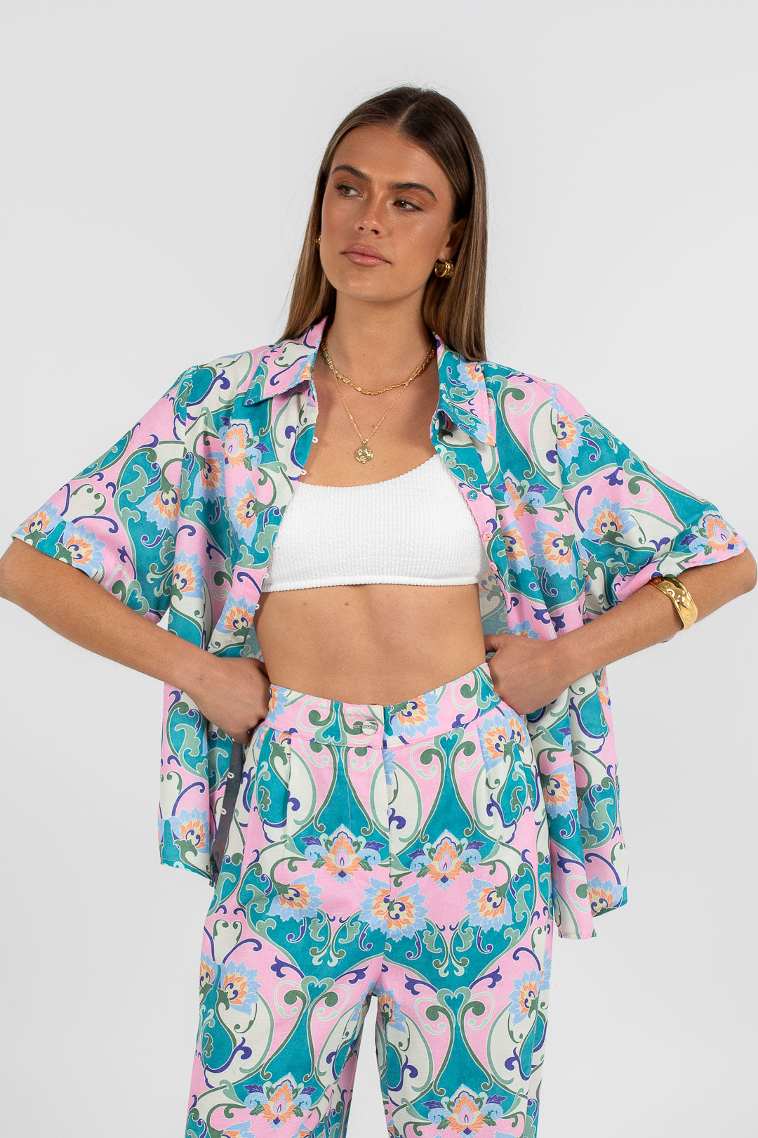 Congo Pants Charm Print