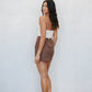 Basilio Skirt - Chocolate