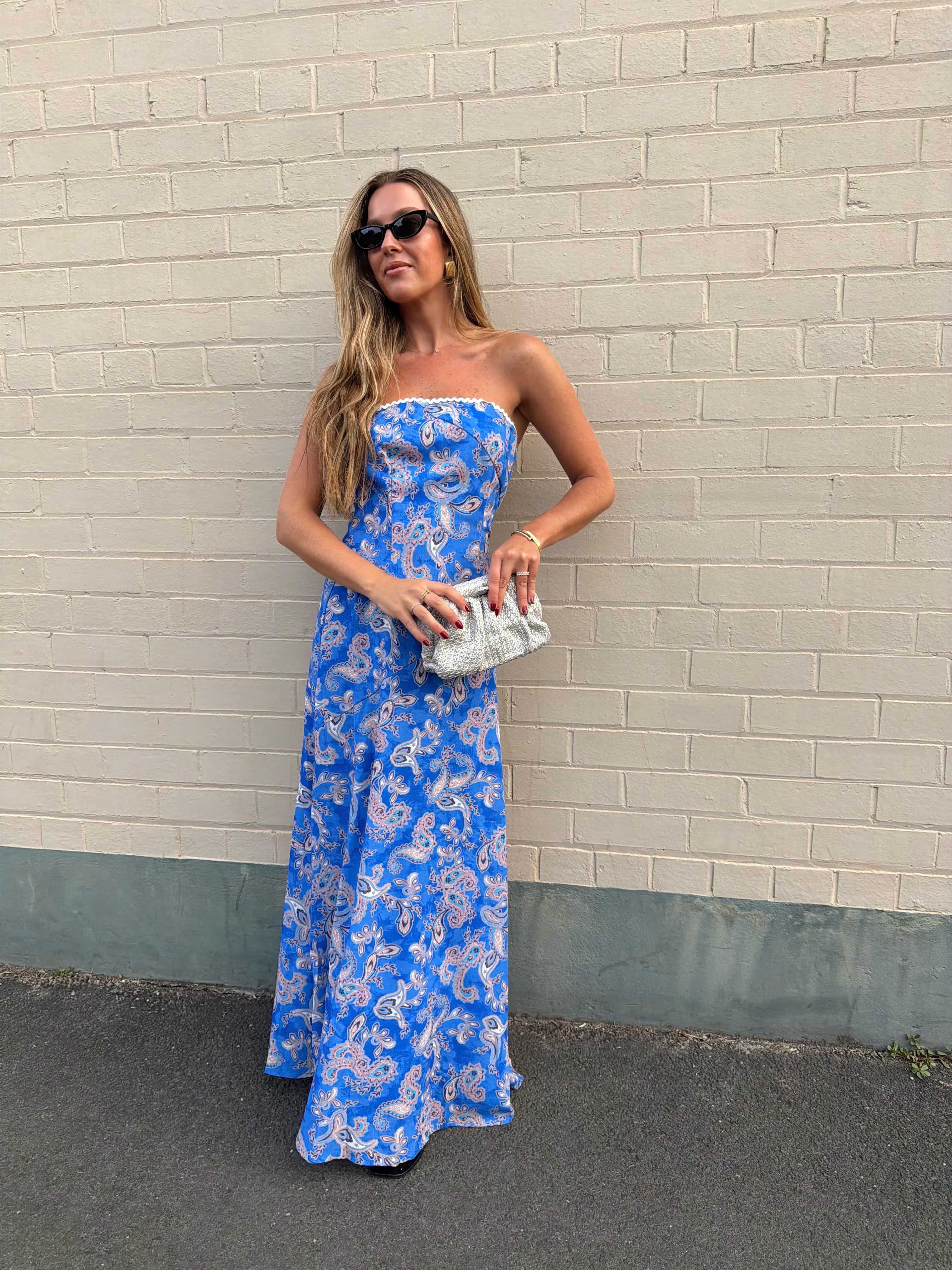 Fae Maxi Dress Oceana Print