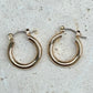 Eliddy Small Hoop Earrings - Gold