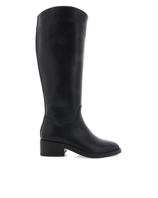 Quincy Knee-high Boots - Black