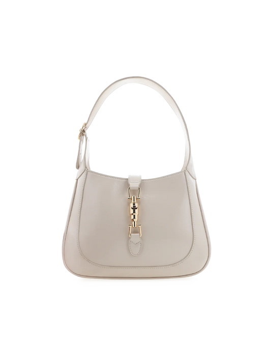 Alix Shoulder Bag - Chalk Crinkle Patent