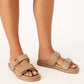 Amylee Sandals - Light Cashew