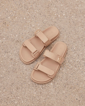 Amylee Sandals - Light Cashew