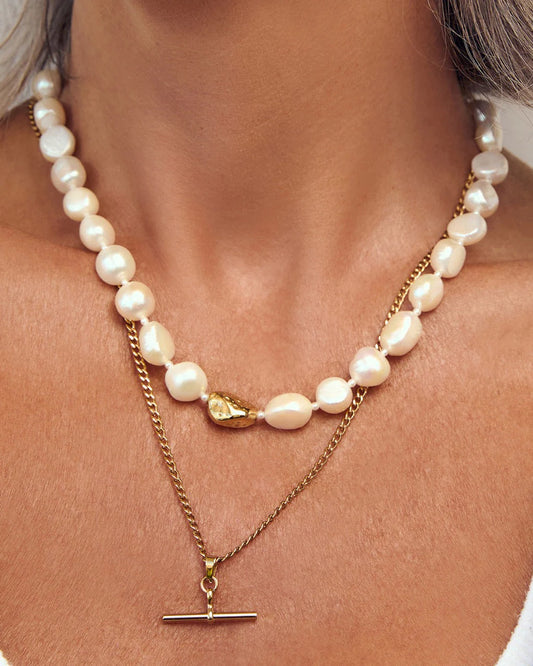 Hariette Necklace - Pearl