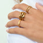Emperor Stacking Ring - Gold