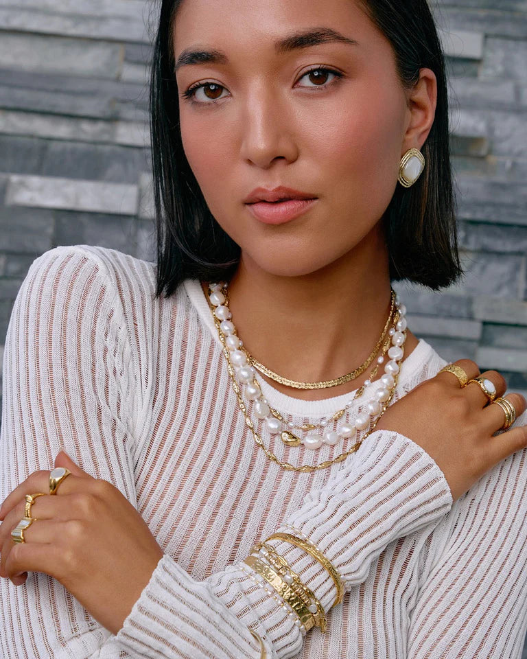 Hariette Necklace Pearl