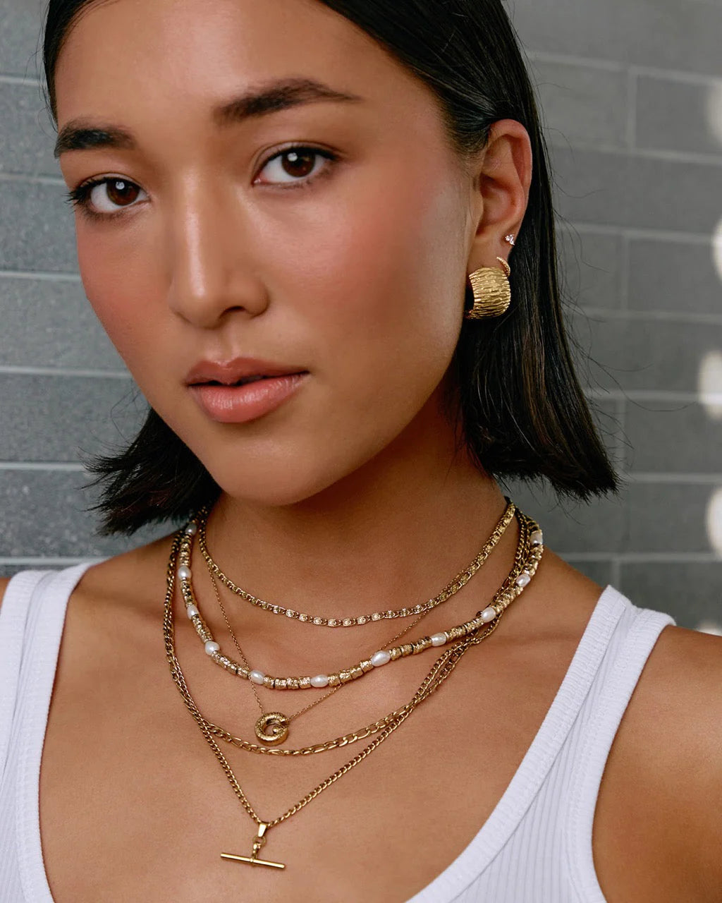 Penelope Earrings - Gold