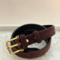 Harley Belt - Brown Suede