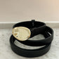 Kayla Pebble Stud Belt - Black / Gold