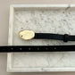 Kayla Pebble Stud Belt - Black / Gold