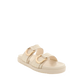 Areli Slide - Cream Raffia